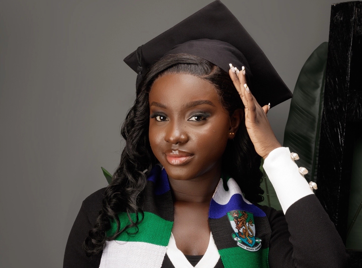 Proud parents go viral for grand celebration as 21-year-old daughter bags first class, breaks 5-year record