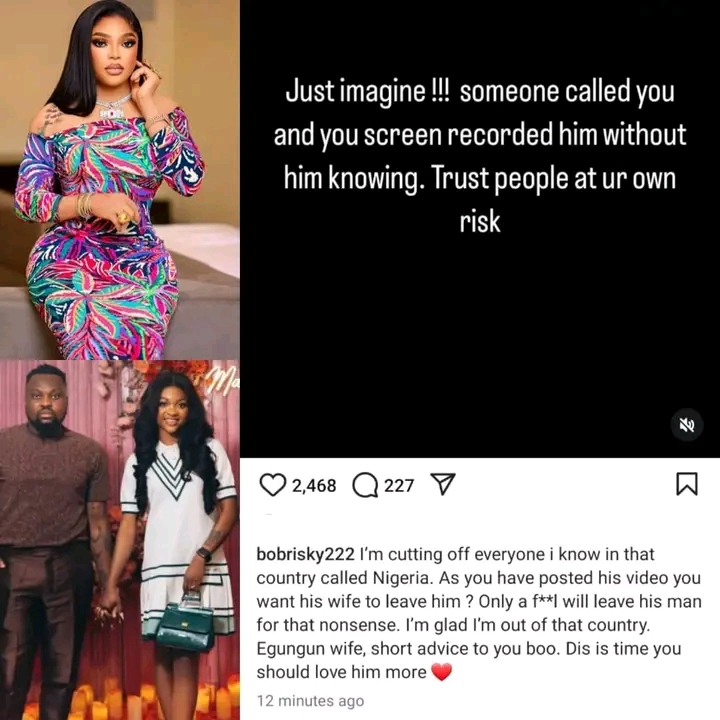  Bobrisky Instagram post 