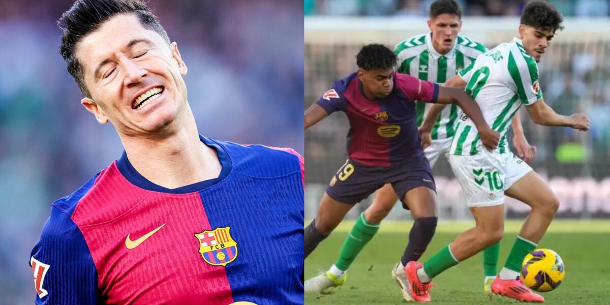 La Liga: Real Betis stun Barcelona with late equalizer in 2-2 draw