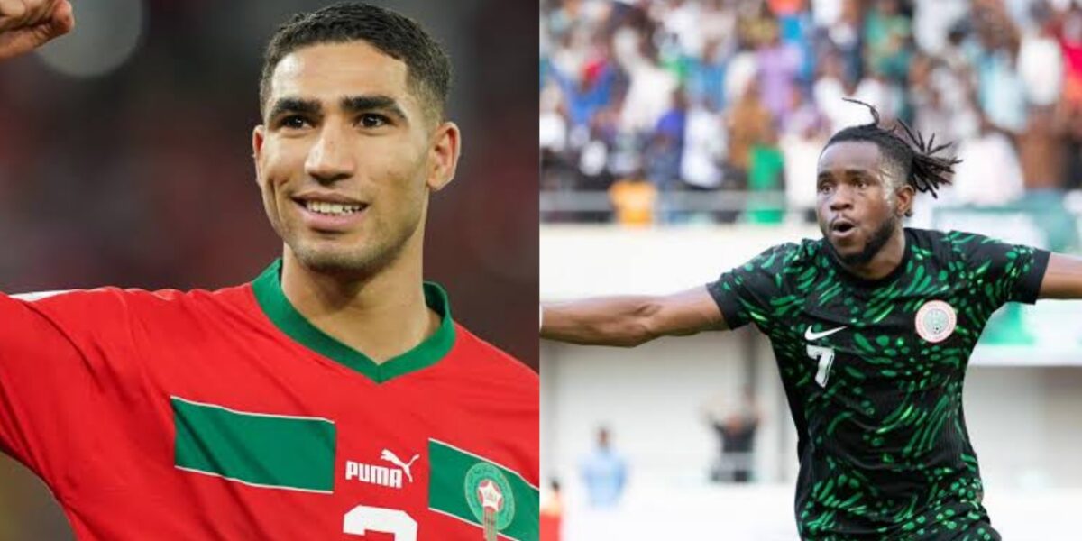 Ex-Morocco star confident Achraf Hakimi will win CAF POTY over Lookman