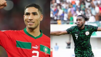 Ex-Morocco star confident Achraf Hakimi will win CAF POTY over Lookman