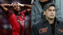 Sacked AC Milan boss Fonseca blames Chukwueze injury for Roma draw