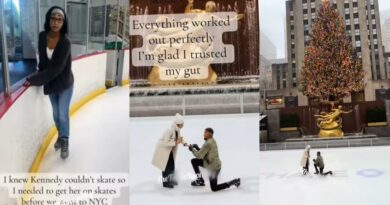 Man shares how he spent months teaching girlfriend skating so he can propose to her on ice