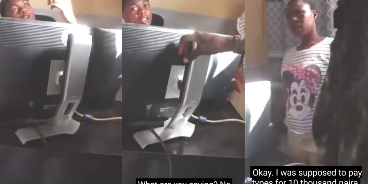 Drama as lady storms pastor's office to demand refund after transfering N100K instead of N10K as tithe