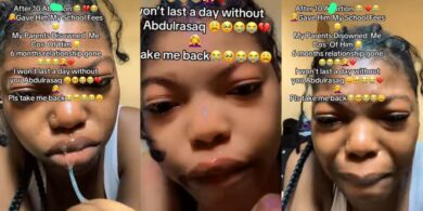 Lady in tears as 6-month boyfriend dumps her despite 10 procedures, gets disowned by parents