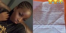 Lady wakes up to heartfelt apology letter from younger brother after he insulted her the night before