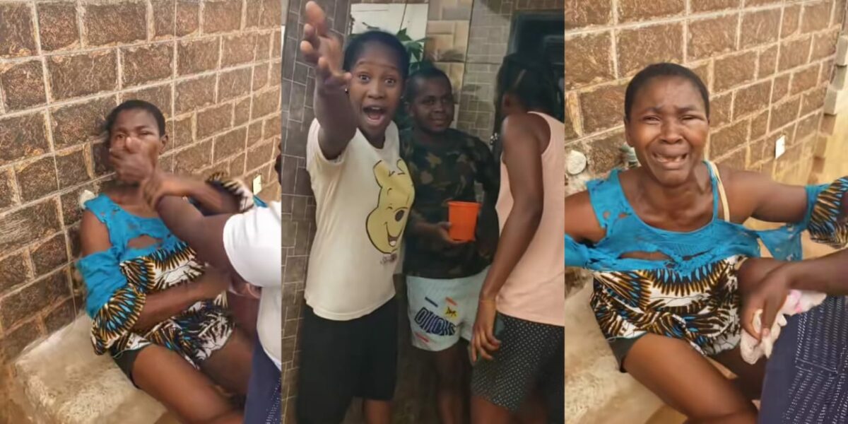 Uproar as military officer allegedly assaults wife of his elder brother in viral video