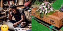 Yahoo Boy breaks down as paying client passes away in car accident