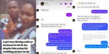 Married woman exposes Facebook lady for wooing her husband despite wedding photo on his profile 