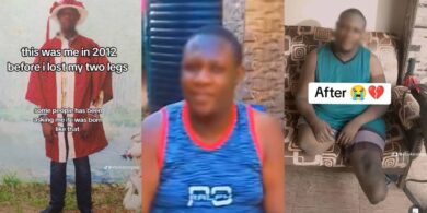 Man triggers emotional reactions as he shares throwback photo, reveals what sickness did to him