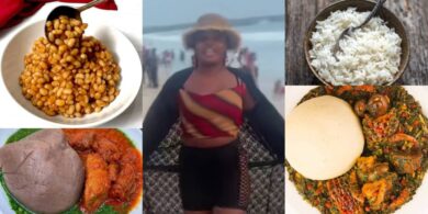 Lady vows never to date broke guys, lists Amala, semo, rice, and beans as four classes of food