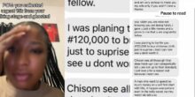 Outrage as lady ghosts talking stage who sent her ₦15k, shares his message online