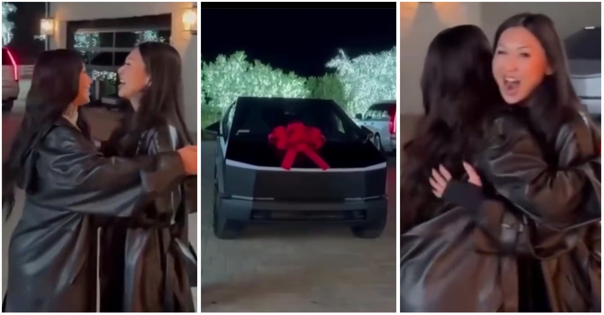 Kim Kardashian surprises best friend with Cybertruck on her birthday