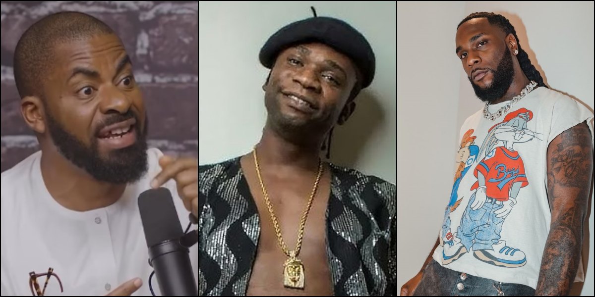 Deji Adeyanju berates Burna Boy accuses him of 'oppressing' Speed Darlington