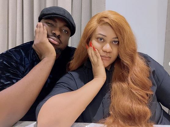 “I’d only show you what I want you to see…” - Nkechi Blessing says as she shares loved-up video with her man