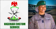 Nigeria Customs celebrate Olanike Balogun as its first female pilot