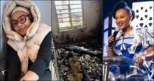 Afolabi denies claims alleging Mercy Aigbe burned house to promote movie