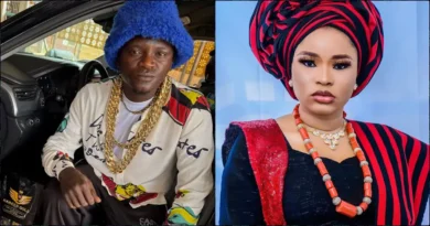 Portable accuses Queen Dami of cheating, 5 miscarriages