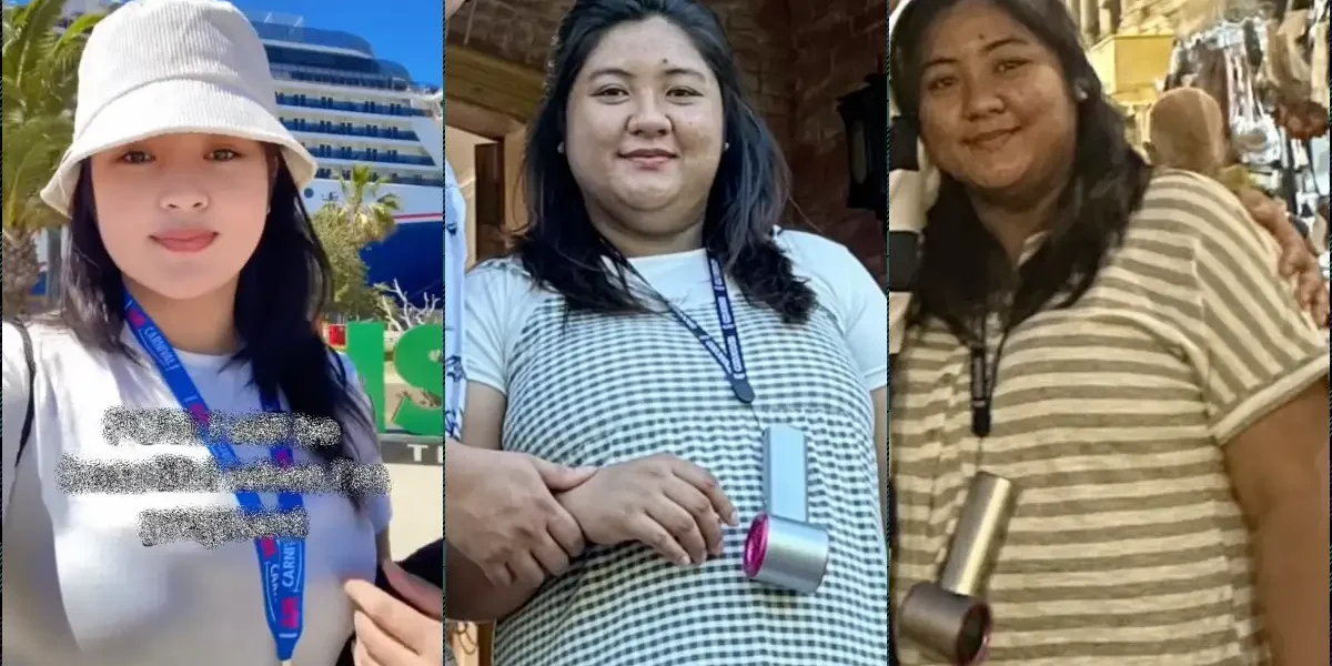 Asian lady shares humbling pregnancy transformation