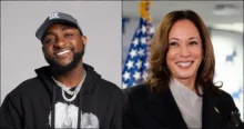 Davido codemns Nigeria's democracy, reveals reason for voting Kamala Harris