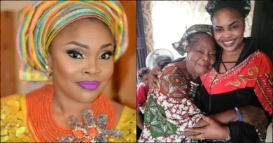 Lola Alao mourns as she loses mother