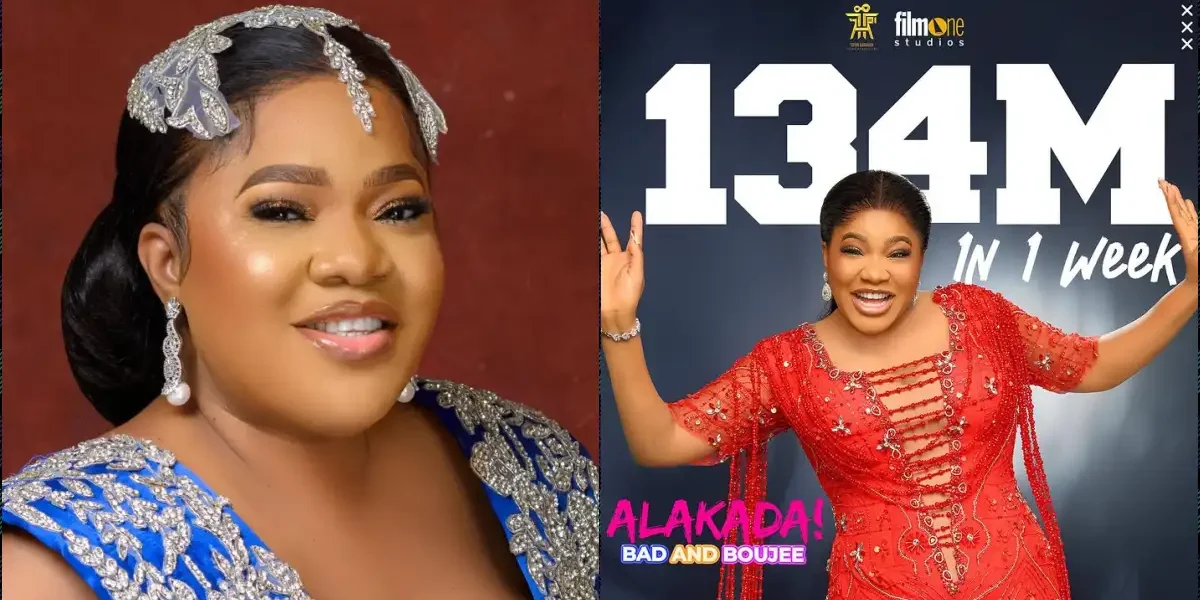 Toyin Abraham's ‘Alakada: Bad and Boujee’ rakes N134M in a week