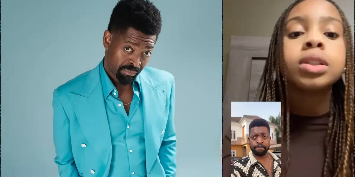 Basketmouth reacts as daughter accuses him of embarrassing family