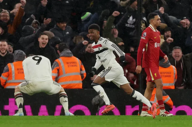 EPL: Diallo scores late to rescue point for Man United against Liverpool