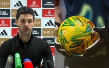 EFL responds to Arteta’s ball complaints after Arsenal’s Carabao Cup defeat - ‘All clubs play with same ball’