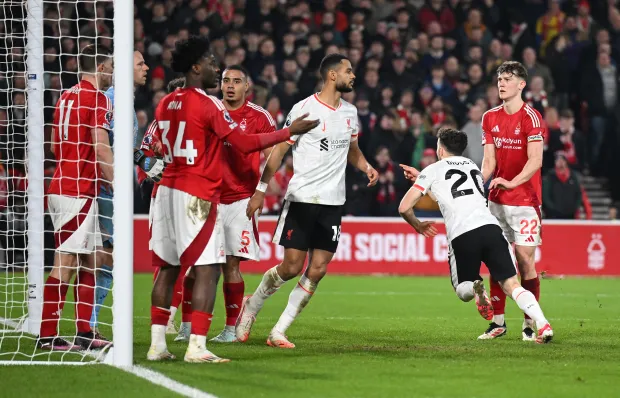 EPL: Slot calls it ‘luck,’ but Jota sees it as inevitable after historic Liverpool impact vs Forest