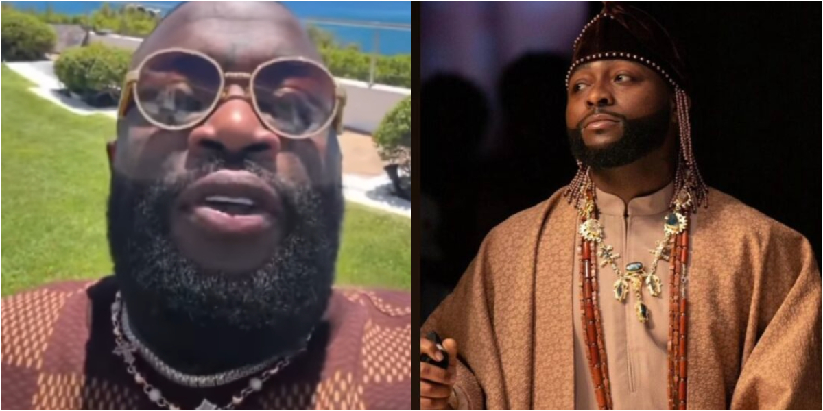 Rick Ross calls Davido his favorite Nigerian artist, expresses desire to meet him