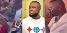 Lady sprays Segun Johnson money at party on behalf of Hushpuppi via Facetime