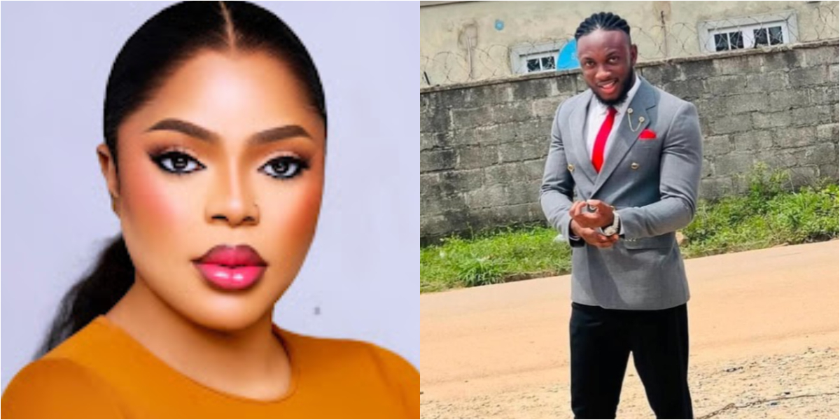 Bobrisky shares photo of toaster who started dragging him for his refusal to reply his messages