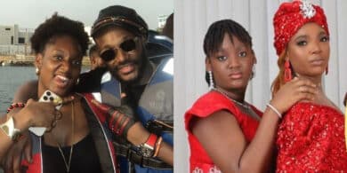 Annie Idibia, 2Baba’s daughter, Isabella reacts to parents online divorce brouhaha