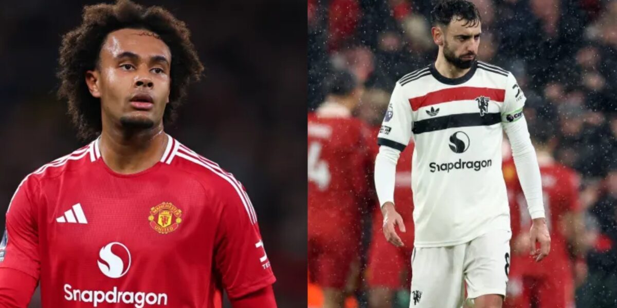 Bruno Fernandes disappointed over Man United fans booing of Zirkzee