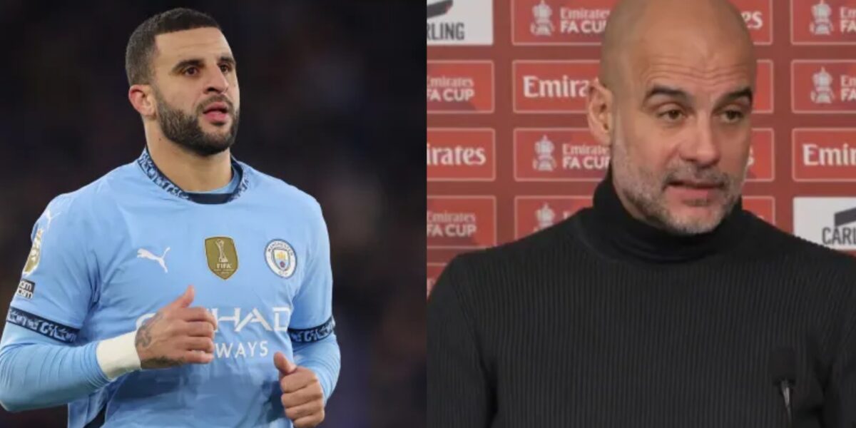 Kyle Walker asks to leave Man City, confirms Pep Guardiola