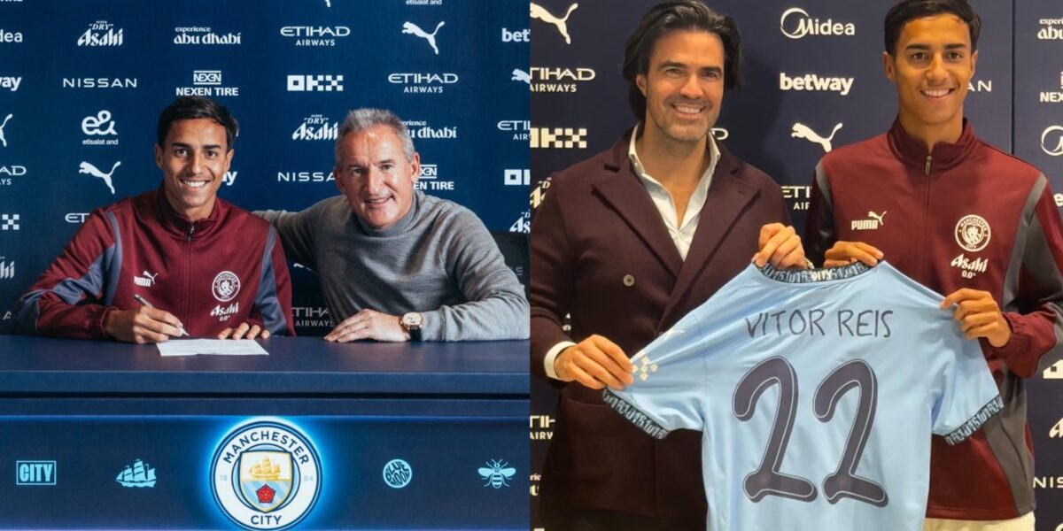 Official: Manchester City sign 19-year-old Vitor Reis until 2029