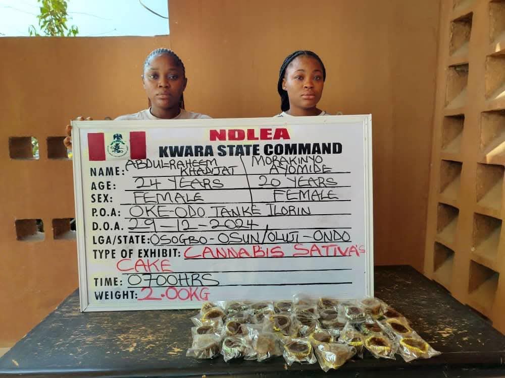 NDLEA arrests Unilorin graduate, student for producing and selling drug-laced cupcakes