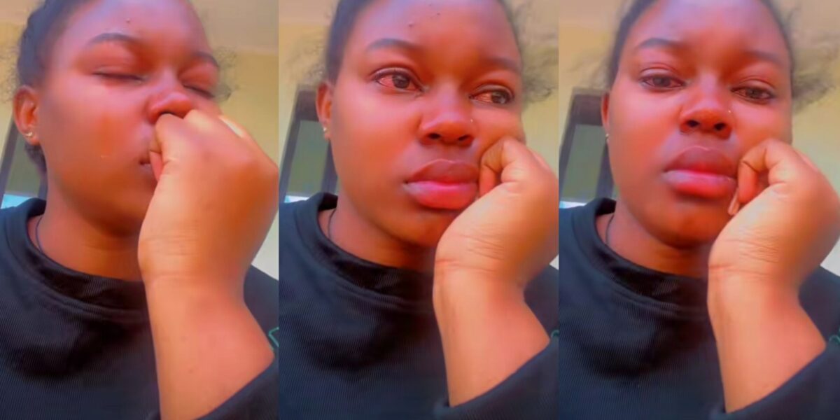 Lady tears up over being 29 years and still single