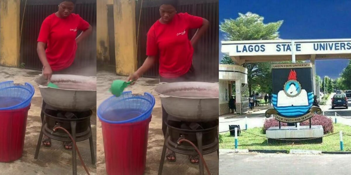 Graduate regrets spending 5 years in LASU as she becomes zobo seller