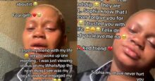 Lady shattered as boyfriend of 10 years dumps her to engage her bestie