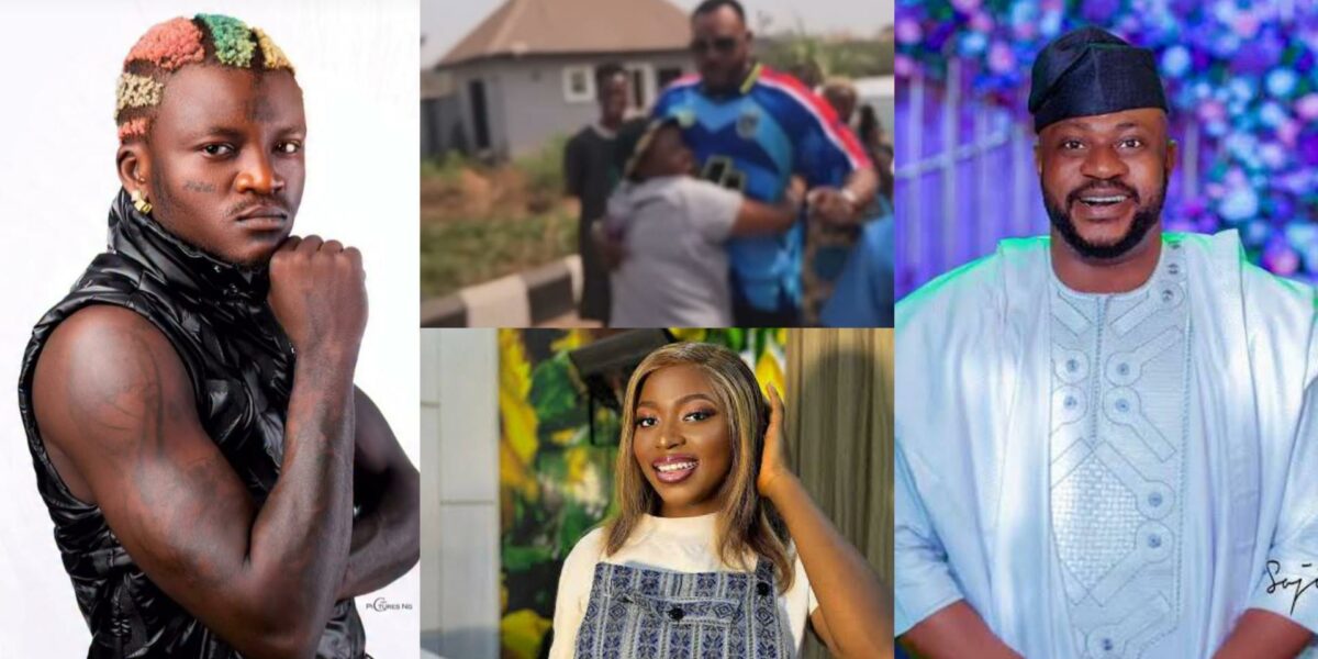 Portable confronts Odunlade Adekola following video of him hugging Ashabi Simple