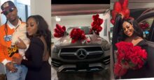 Yhemolee gifts wife Mercedes Benz as push gift