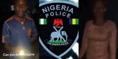 Lady confronts and warns grown man for visiting her underage sister late at night; vows to involve police