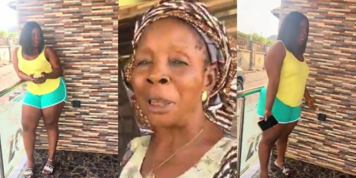 Lady clashes with grandmother over revealing outfit, says 'this is western world'