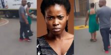 Wife confronts side chick on the road, vows to expose her for snatching her husband