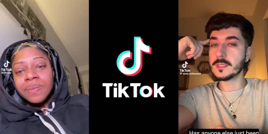 American influencers cry online over TikTok ban