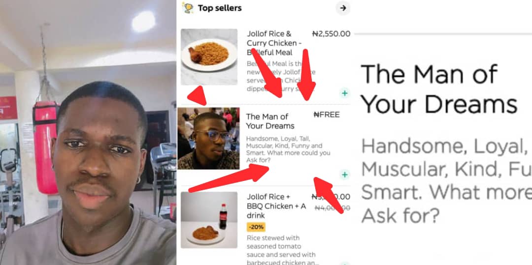 Man advertises himself as 'free' on food delivery app after girlfriend breaks up, blocks him everywhere