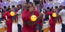 Man reportedly breaks up with girlfriend after video of store attendant adjusting her dress goes viral