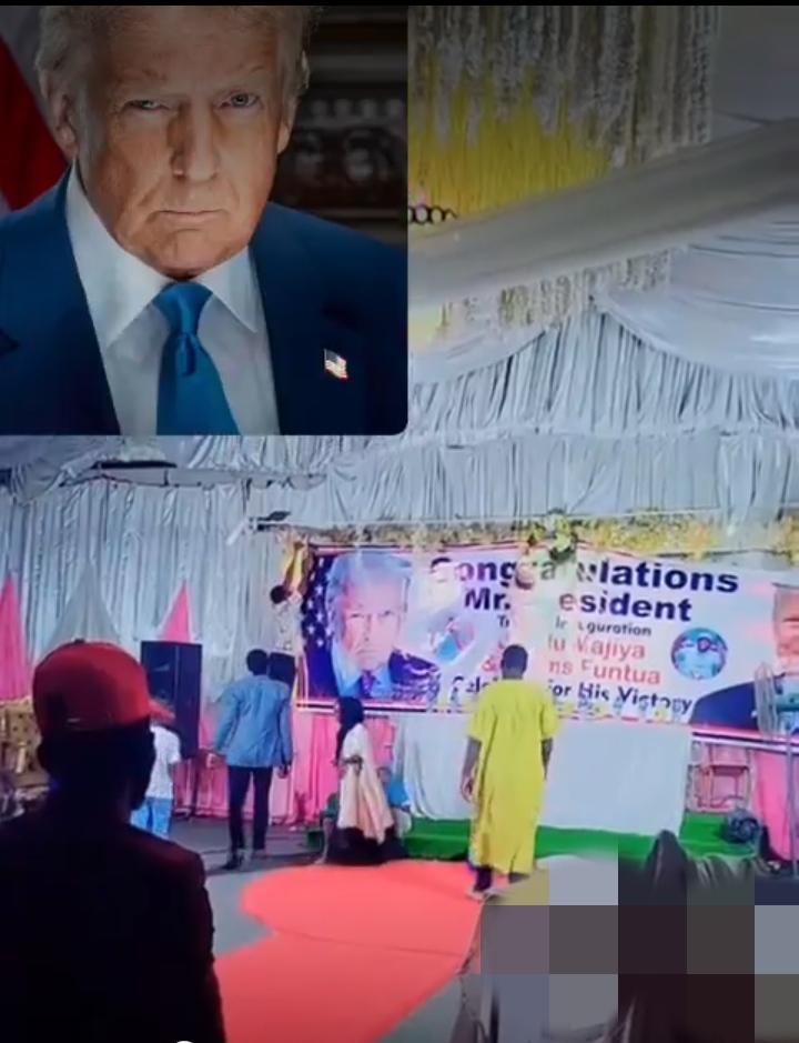 Nigerians hold Trump's inauguration in Northern Nigeria